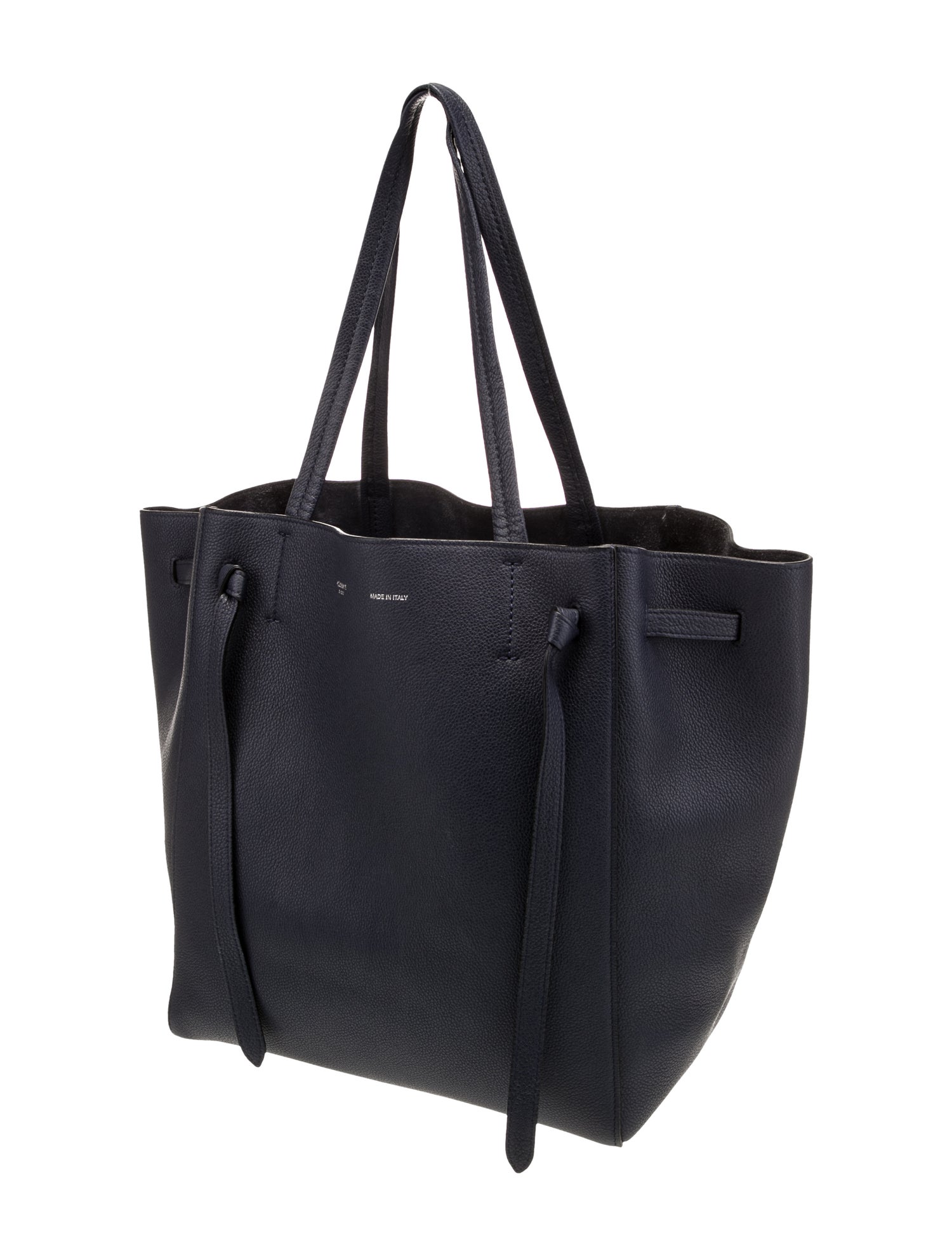 Celine Leather Cabas Phantom Small